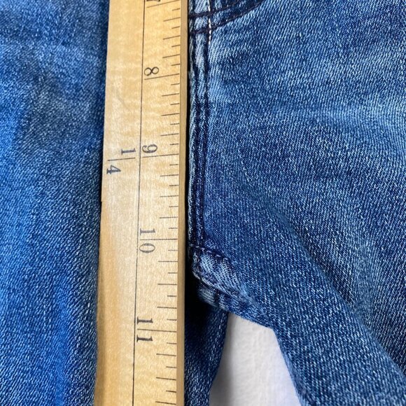 MOTHER Jeans Womens Sz 27 Pixie Tomcat Ankle High-Rise Button Fly Denim - Picture 11 of 12